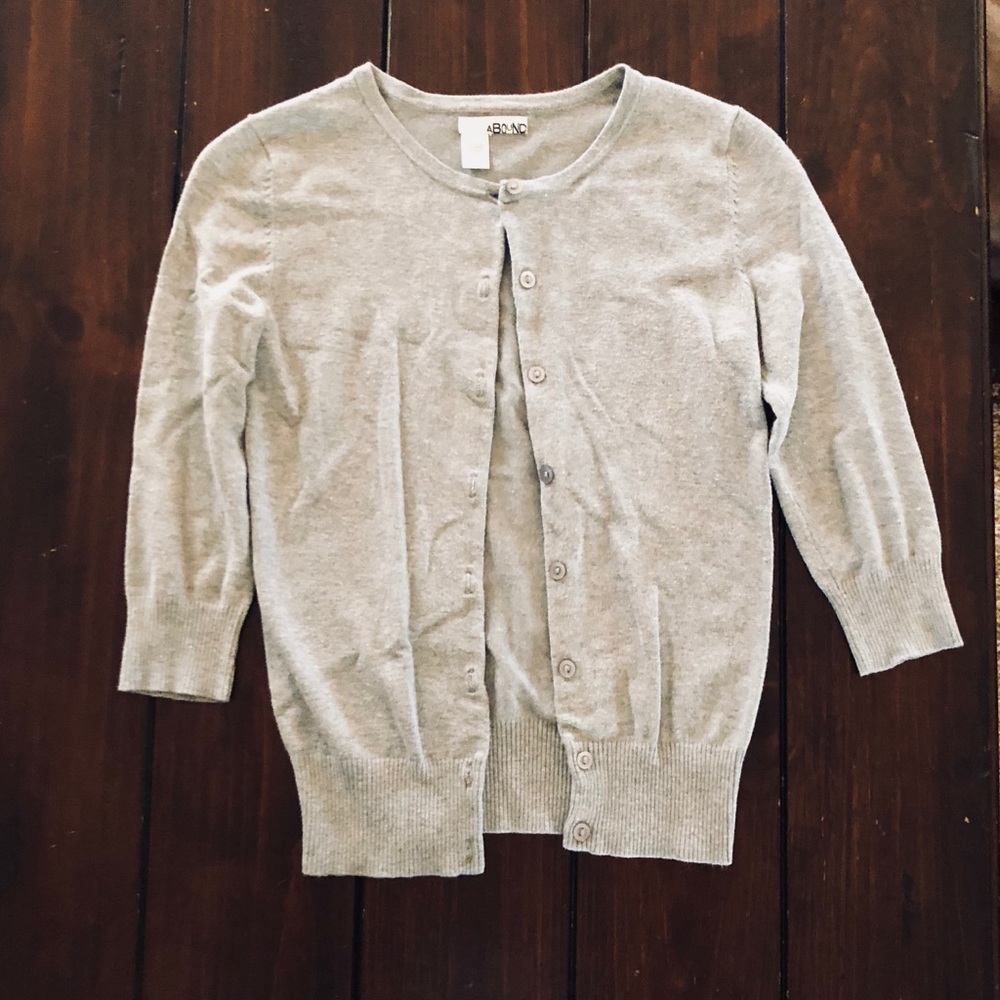 Grey Cardigan